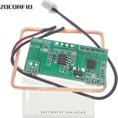 RDM6300 UART 125Khz EM4100 RFID Card Key ID Reader Module For Arduino