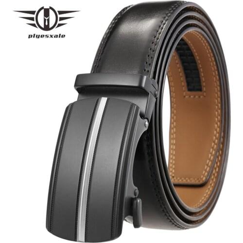 Black Dark Brown Leather Belt For Men 2021 Brand Fashion Adjustable Casual Waist Belt Mens Designer Belts High Quality B413
