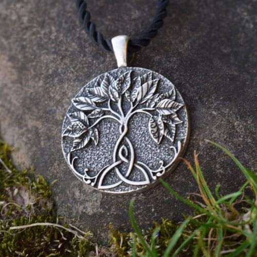 Norse Celtics knot Tree of Life necklace jewelry