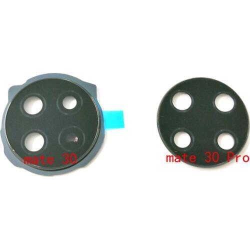 Back Rear Camera Lens Glass Cover Ring with Adhesive Glue for Huawei Mate 30 TAS-L09 TAS-L29 Mate 30 Pro LIO-L09 LIO-L29