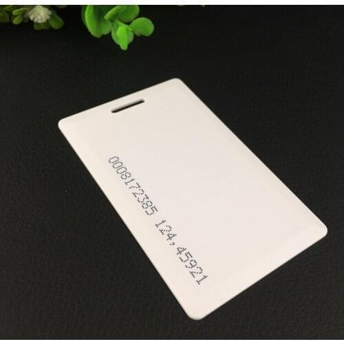 25pcs/lot 125khz Proximity id Card Clamshell Card Thick access control system RFID id thick card