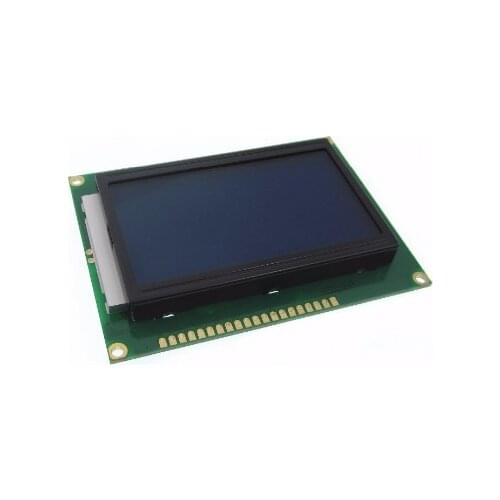 5pcs LCD Board 12864 128X64 5V blue screen display ST7920 LCD module LCD 12864