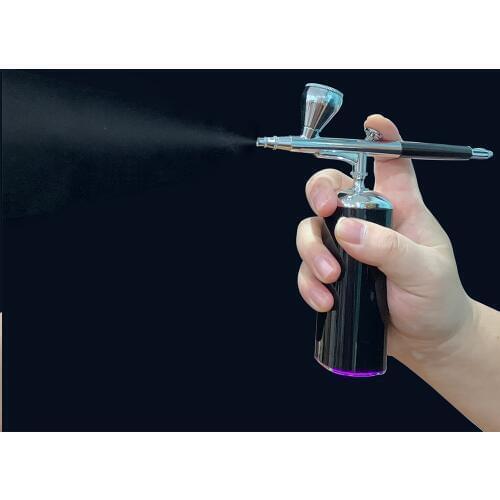 Dual Action Airbrush Spray On Make Up Body Paint Air Brush Gun Compressor Kit