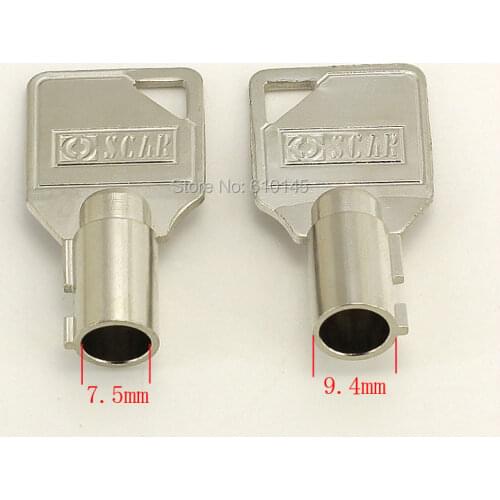 B134 Plum blossom lock,7.5mm tubular blank key