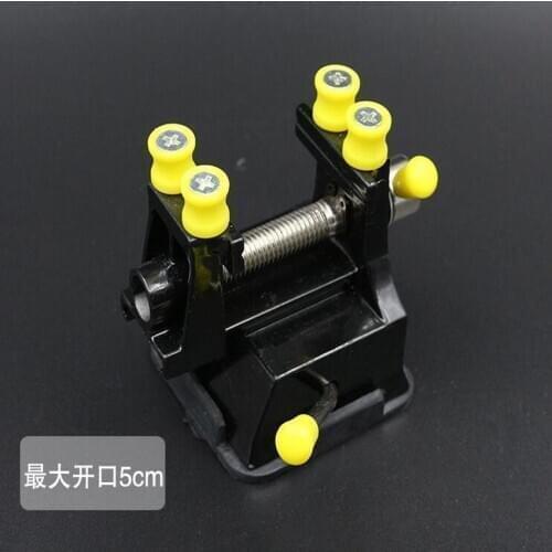 Free shipping of 1PC Aluminum alloy mini bench nut cracker carving tools aluminum clamp olive lime root engraving printing clamp