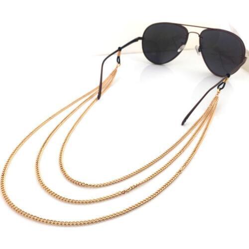 Multilayer Metal Tassel Eyeglasses Chain Glasses Sunglasses Spectacles Holder Neck Strap Chain For Women Eyewear Accessories
