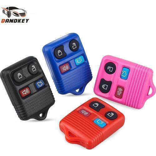 Dandkey 4 Buttons Replacement Remote Key Case For Ford Mustang Focus Lincoln LS Town Car Mercury Grand Marquis Sable Smart Key