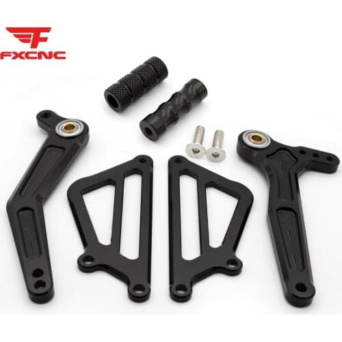 For Kawasaki ZX14R ZX 14R 12-16 CNC Aluminum Alloy Motorcycle Rearset Footrest Footpeg Pedal Rear set Foot rest Accessories Part