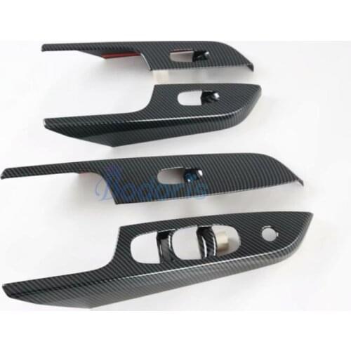 For Nissan NAVARA D23 Frontier NP300 2016 2017 2018 2019 2020 Interior Window Armrest Panels Window Glass Lift Switch Cover Trim
