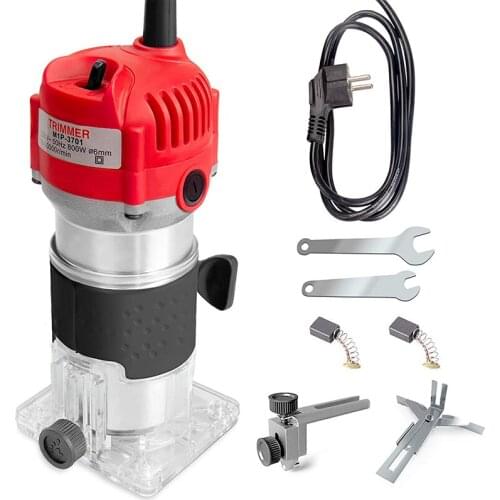 220V 800W Wood Milling Cutter Electric Trimmer 30000r/min Power Tools Electric Trimmer Milling machine Wood Tools Woodworking