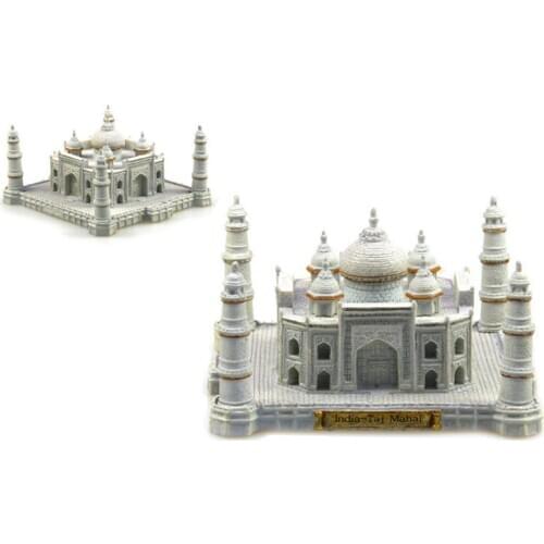 Hot Sale Taj Mahal, India Creative Resin Crafts World Famous Landmark Model Tourism Souvenir Gifts Collection Home Decor