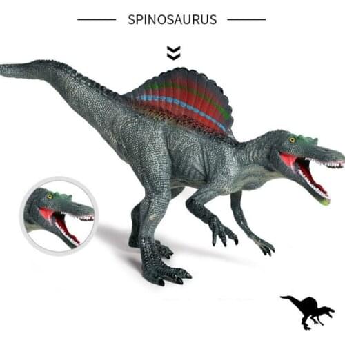 Simulation Dinosaur Model Toys Spinosaurus Hollow Ornament Figure Collection Decorations Drop-resistant Parent-child Interaction