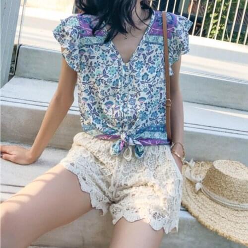 Блузки с принтом Knoyeer China At AliExpress