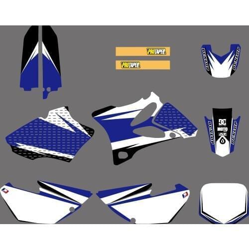 Motorcycle New Style Team Graphic Background Decal And Sticker Kit For Yamaha YZ85 YZ 85 2002 2003 2004 2005 2006 2007-2013 2014