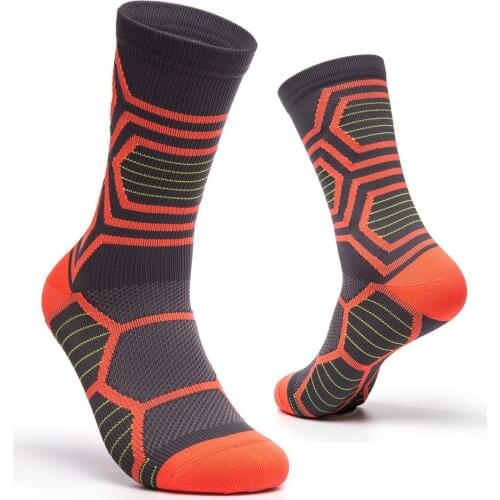 Cycling Socks Men Women Breathable Shock Absorption Toe Protective Sport Off-road Wear-resistant Football Socks