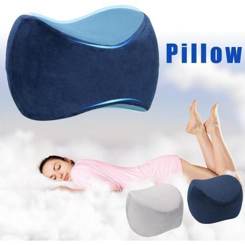Orthopedic Memory Foam Knee Wedge Pillow for Sleeping Sciatica Back Hip Joint Pain Relief Side Sleeper Leg Pad Support Cushion