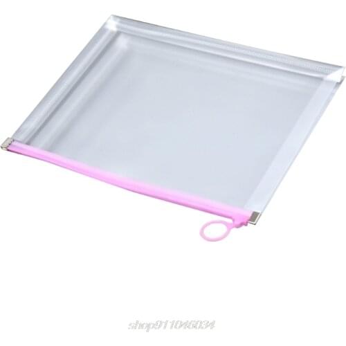 Multifunctional Transparent A4 A5 File Folder Document Bag Organizer Waterproof School Office Supplies M09 21 Dropship