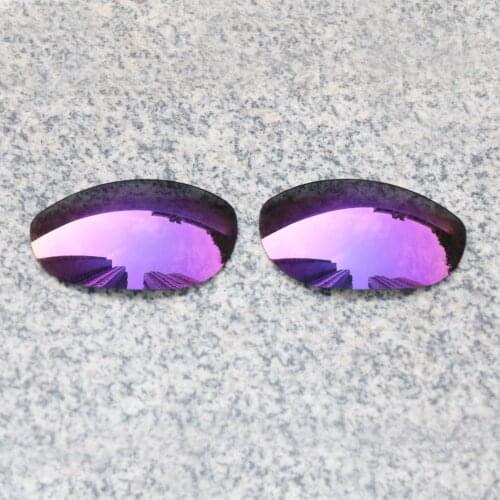 E.O.S Polarized Enhanced Replacement Lenses for Oakley Monster Dog Sunglasses - Violet Purple Polarized Mirror