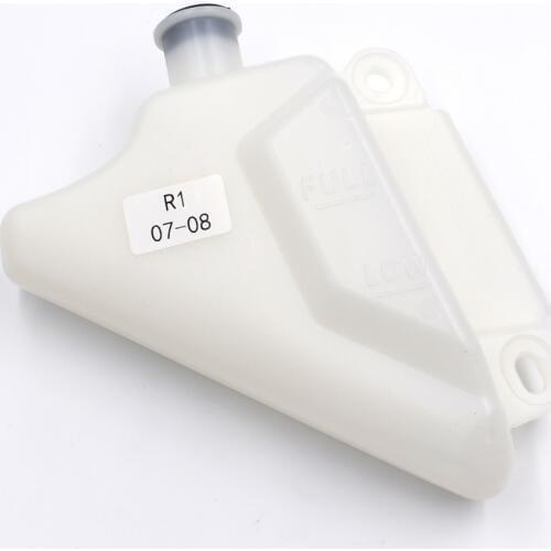 Motorcycle After Market Water Coolant Over Flow Bottle Overflow Reservoir Tank For YZF R1 2007 2008 YZF-R1 Radiator Tank