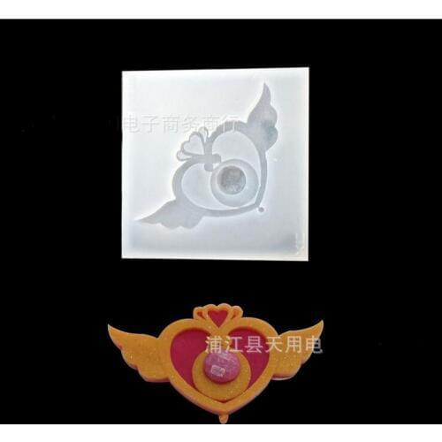 Silicone Mold DIY time gems Pendant Necklace Jewelry Mould Hair Accessories Resin Craft Tool resin molds for jewelry