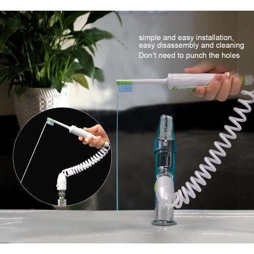 Dental Flosser Faucet Oral Irrigator Water Flosser Dental Implements Irrigation Tooth Pick Dental Water Jet Toothbrush Heads