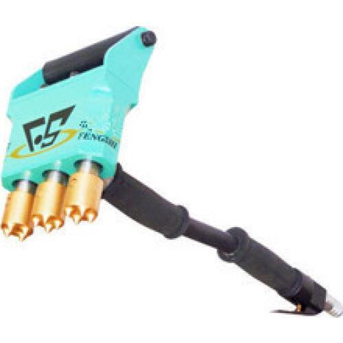 Three 3 head Pneumatic Armed concrete, road, bridge, headed chiseling hammer, wall roughness machine TOOL