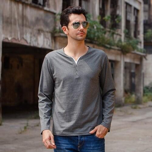 VOGLUSTRE Men's Long T-shirts