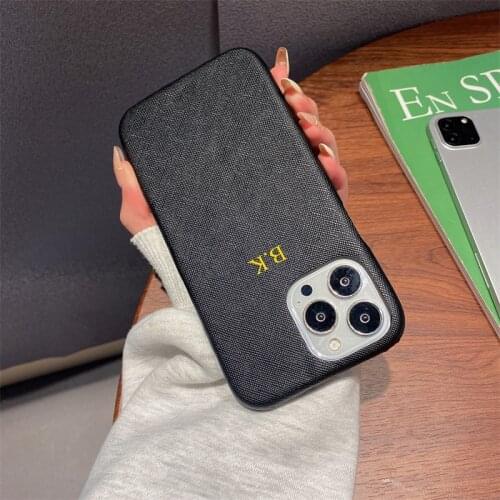 Custom Made VIP Imprint Hard Phone Case for iPhone 6 6S 7 8 Plus 11 12 13 Pro Max XR XS X Cover Fundas