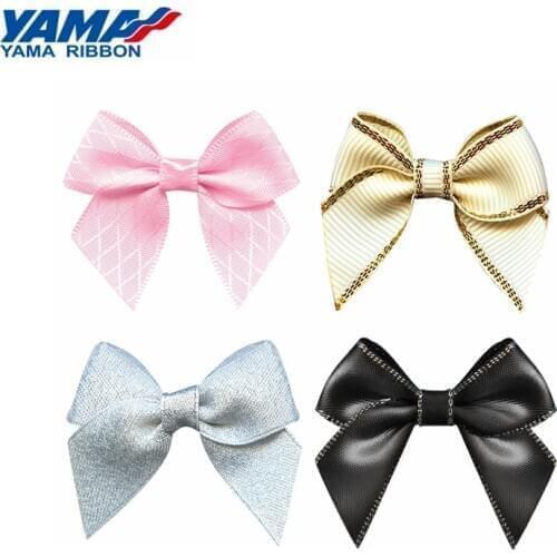 YAMA Bow-knot Ribbons Wide 45mm±3mm High 36mm±3mm 200pcs/bag Ribbon for DIY Craft Wedding Decoration Kids Clothing Accessories