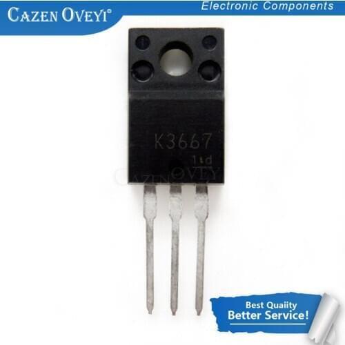 20pcs/lot K3667 2SK3667 600V 7.5A TO-220F In Stock