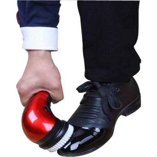 Electric Shoe Polisher Automatic Shoe Polisher Brush Shoes Leather Machine Multi-functional Household Shoe Polisher AE-710