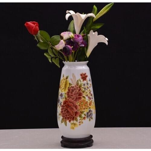 Jingdezhen porcelain vase vase ornaments ceramic vase Home Furnishing living room table