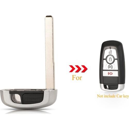Kutery Remote Car Smart Key Keyless Emergency Insert Uncut Blade Blank For Ford Mondeo EcoBoost 2017 2018