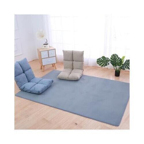 Coral Fleece Carpet Living Room Kid Crawl Large Area High Quality Rugs Anti-slip Water Absorption Wear-resisting Rectangle Solid