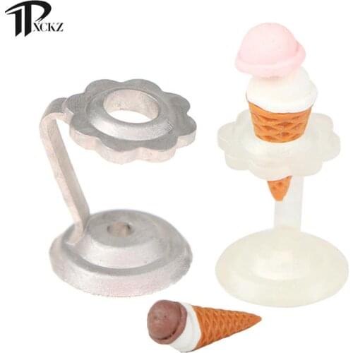 Dollhouse Miniature Ice-cream Cone Holder Model Kitchen Toy Accessories Toy Kitchen Toy Accessories