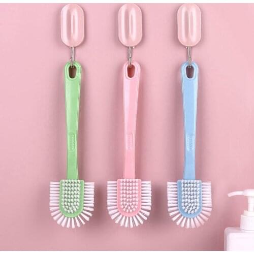 Multifunctional Five-Sided Shoe Brush Double-Sided Ring Decontamination No Dead Angle Household Multi-Purpose Cleaning Brush
