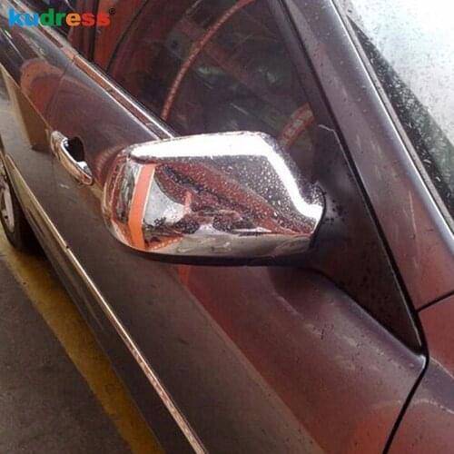 For MAZDA 2 2nd Ge 2002-2007 For mazda 3 6 2004-2008 Chrome Car Rearview Mirror Cover Trim Sticker Frame Exterior Accessories