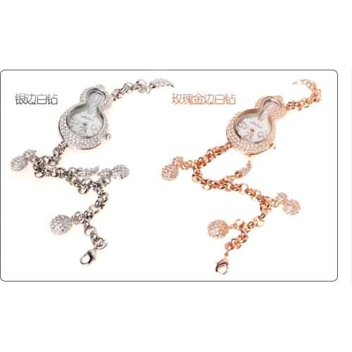 Genuine melissa watch fashion womens watch exquisite crystal hoist bracelet watch trend personality rhinestone watch