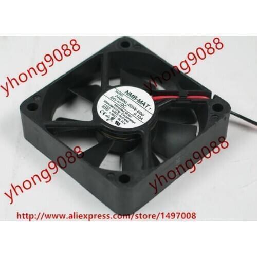 NMB-MAT 2406KL-05W-B50 JA2 DC 24V 0.13A 60x60x15mm Server Cooling Fan