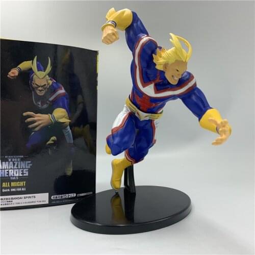New My Hero Academia All Might Powerful Sprinting 2rd Ver. PVC Action Figure Bakugou No Hero All Might Fighting Collect Model