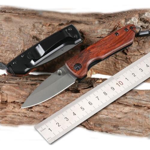New product sharp knife 440c steel blacksmithing collection tool knife folding knife outdoor multi-function self-defense knife