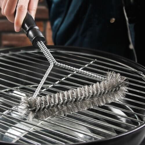 BBQ Kitchen Accessories BBQ Kit Cleaning Brush Stainless Steel Kitchen Tools BBQ Tools Accessories Brushes