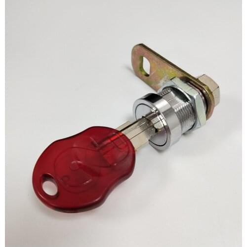 Raylock zinc alloy disc tumbler cam lock outdoor parking meter flat key turn lock for student locker