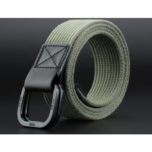Men Weave Canvas Belt 2020 Mens Waist Belt Casual Jeans Belt Needle Buckle-Belt Male Tactical Belt High Quality Strap Homme