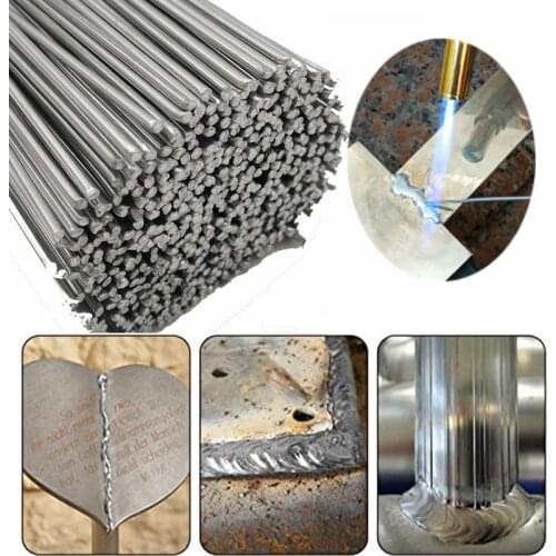 Welding Flux Cored Rods Low Temperature Easy Melt No Need Solder Powder Aluminum Welding Copper Aluminum 1.6/2mm Weld Wire Bars