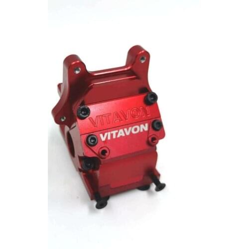 VITAVON CNC alu Front / Rear bulkhead for Arrma 6S Ar310854 Red edtion