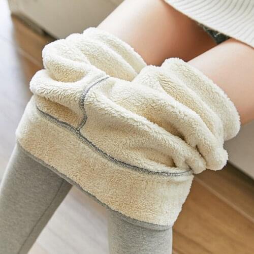 Leggings Women High waist Cotton Casual Plus Size Leggings Free Shipping 2020 Winter Fashion Plus Velvet Warm Push Up Leggings