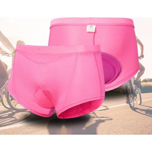 Women Cycling Pants Breathable Quick-Drying Cycling Shorts Briefs Shock-Absorbing Silicone Cushioned