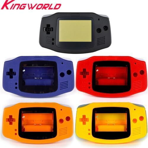10sets High quality replacement housing case Plastic Shell Cover for G-ameboy Advance for G-BA Console