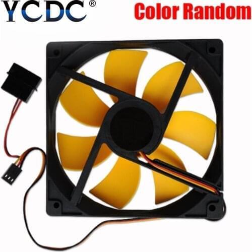 120mm 12cm 120 X 120 X 25mm Anti-dust 4-Pin 3-Pin DC 12V PC Fan CPU Heat Sink Cooling Exhaust Fan Silent Cooling Fan 1200 RPM